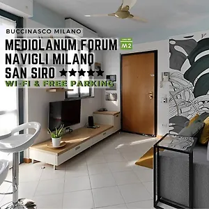  Appartamento Mediolanum Forum-milano Sud Area-free Parking & Wi-fi